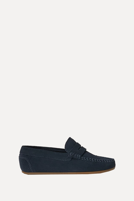 LEATHER LOAFERS from Zara