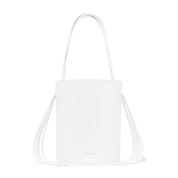 Fringed Leather Bucket Bag from Mansur Gavriel
