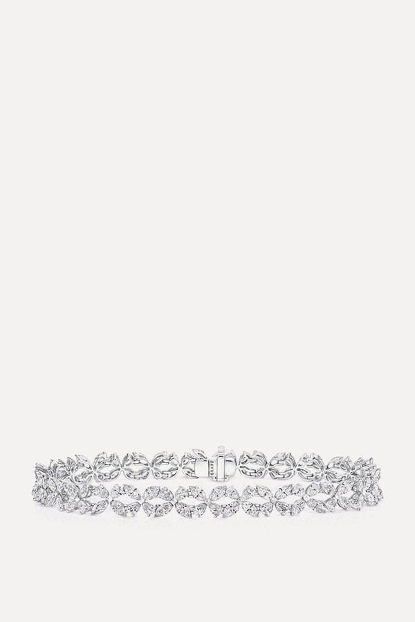 Classic Butterfly Diamond Bracelet
