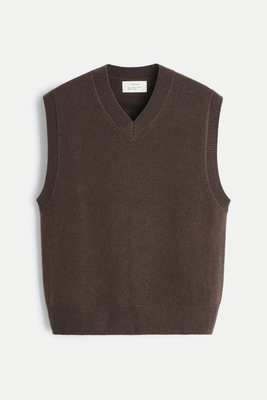 100 % Wool Knit Vest from Zara