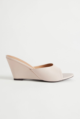 Leather Wedge Sandals from & Other Stories