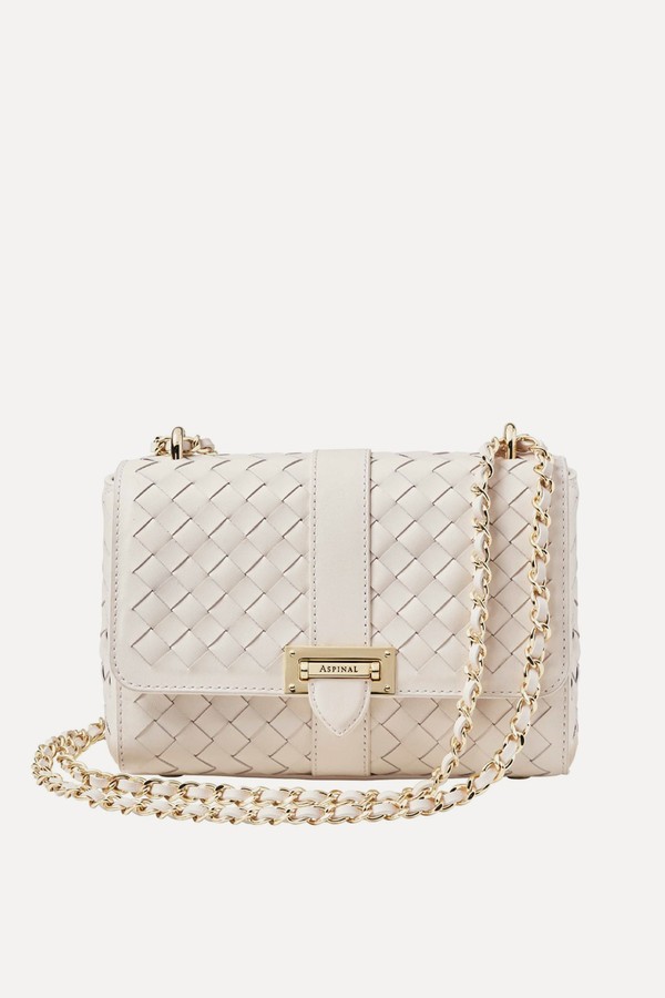 Lottie Woven Leather Bag