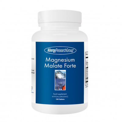 Magnesium Malate Forte 120 Vegetarian Tablets from Allergy Research Group