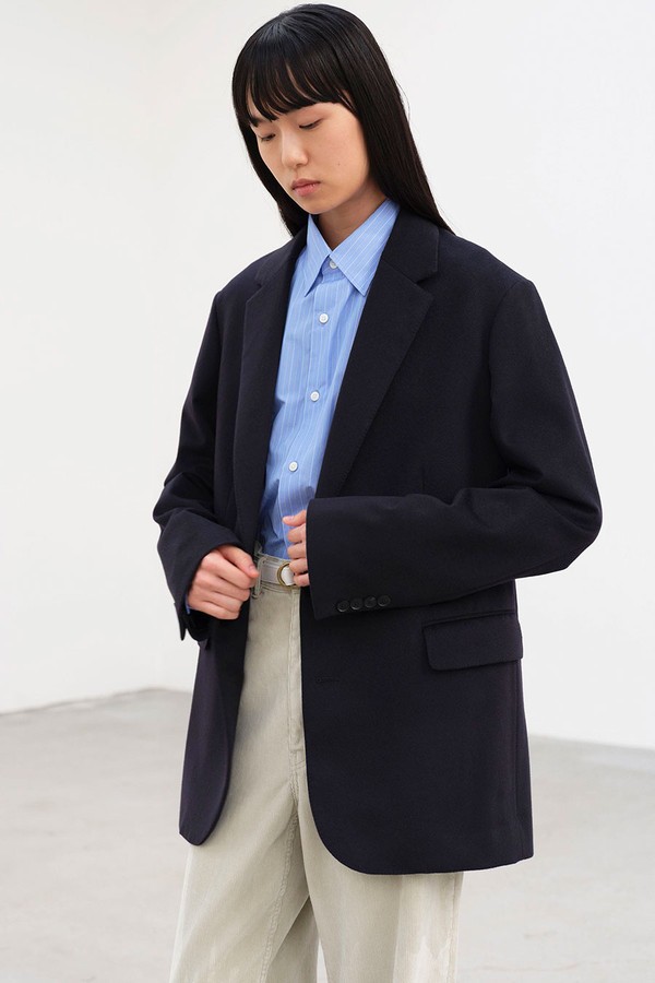 Cashmere Moleskin Jacket