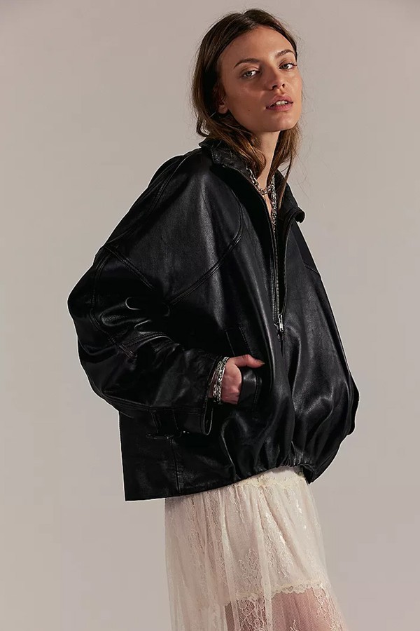 We The Free Sonny Leather Pullover