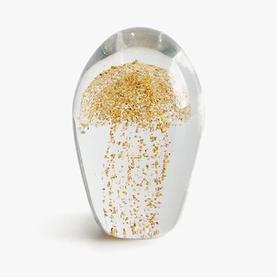 Gold Jellyfish Paperweight from Zara Home