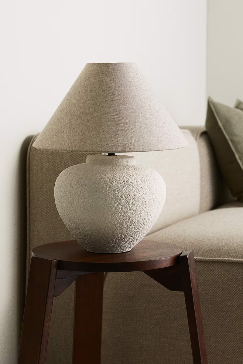 Stoneware Lamp Base