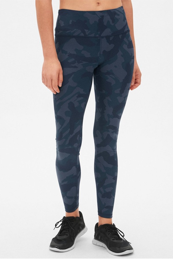 High Rise Blackout Print Full Length Leggings from Gap