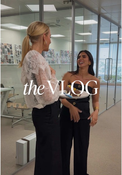 The SheerLuxe Middle East team is in town & we got Tamara a Colin cake to celebrate her 1-year anniversary. Plus, watch on to see the inspiration behind our upcoming collaboration with @V&CO ... AD