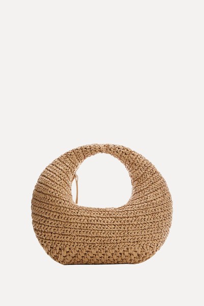 Round Natural Fibre Bag