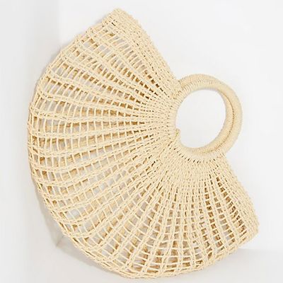Lucie Straw Basket from Free People