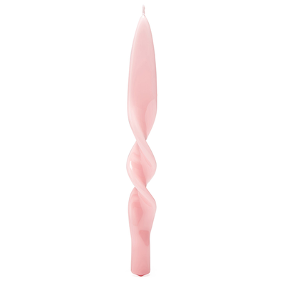 Lacquered Swirl Taper Candles from Rebecca Udall
