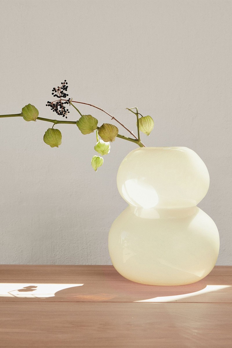 OYOY Living Vanilla Lasi Large Vase from MADE