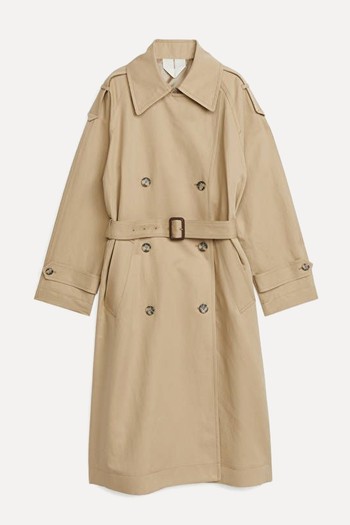 Linen Cotton Trenchcoat from ARKET