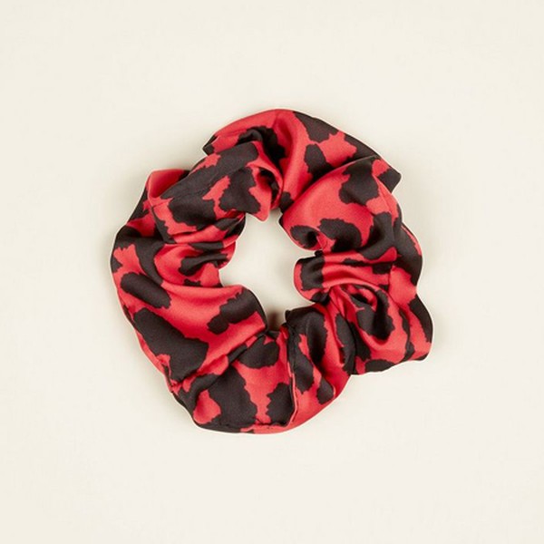 Leopard Print Scrunchie from New Look