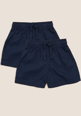 Unisex Pure Cotton School Shorts