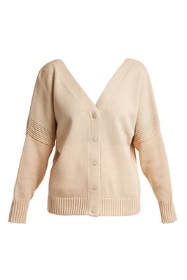 V-Neck Cotton-Knit Cardigan from See By Chloé