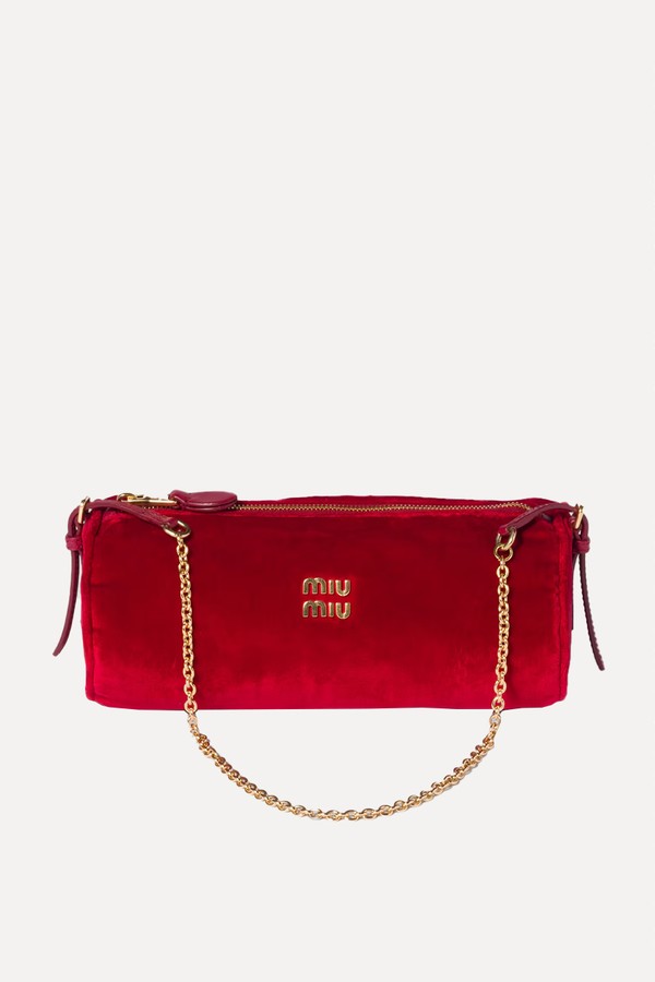 Velvet Pouch from Miu Miu