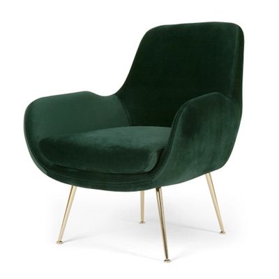 Velvet Green Chair