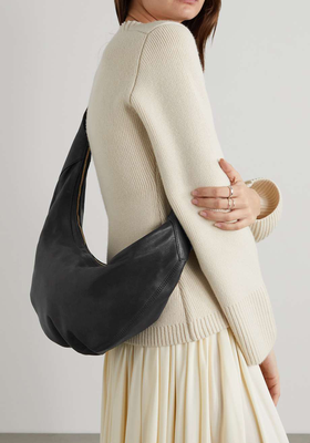 August Leather Shoulder Bag from Khaite