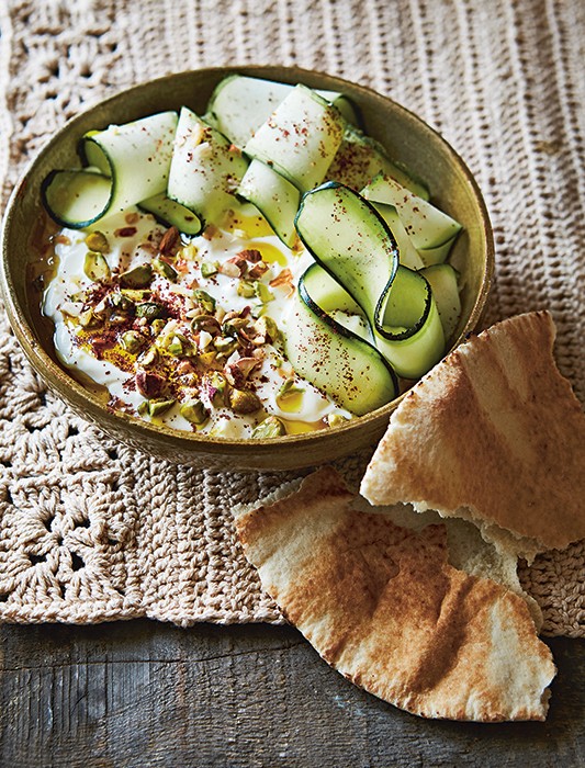Labneh & Sumac With Courgette