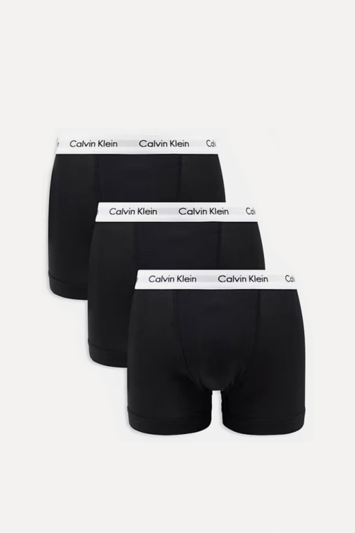 Cotton Stretch 3 Pack Low Rise Trunks from Calvin Klein