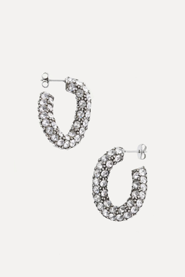Crystal Hoop Earrings from Isabel Marant
