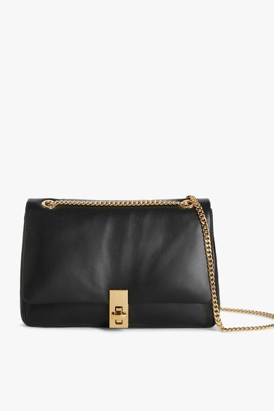 Puffy Lamb Leather Flapover Crossbody Bag from John Lewis 