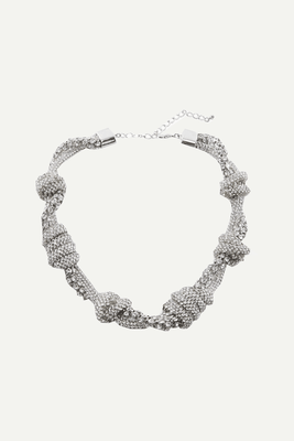Crystal Knots Necklace