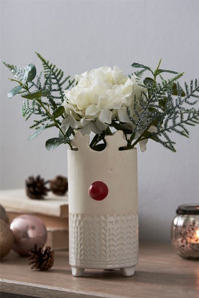 Reindeer Vase