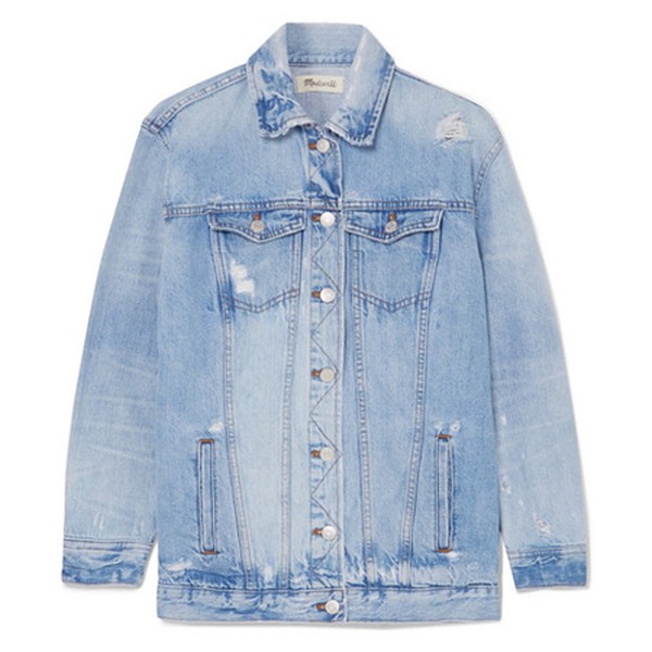 Distressed Denim Jacket from Madewell