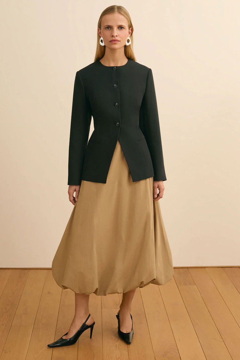 Nola Bubble Hem Skirt from Aligne