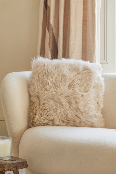 Sheepskin Cushion from Hyde & Hare