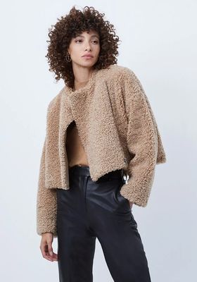 Faux Fur Cropped Jacket from French Connection