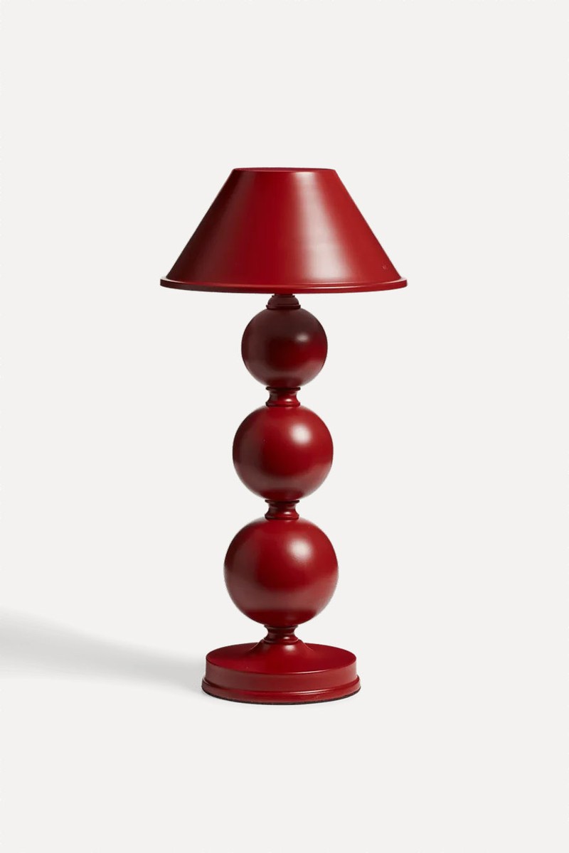 Triya Wireless Table Lamp and Shade from Oka