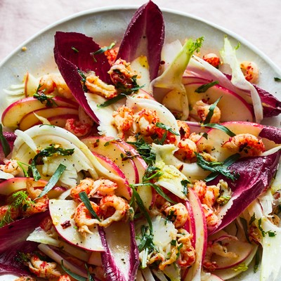 Pink Lady Apple & Crayfish Salad