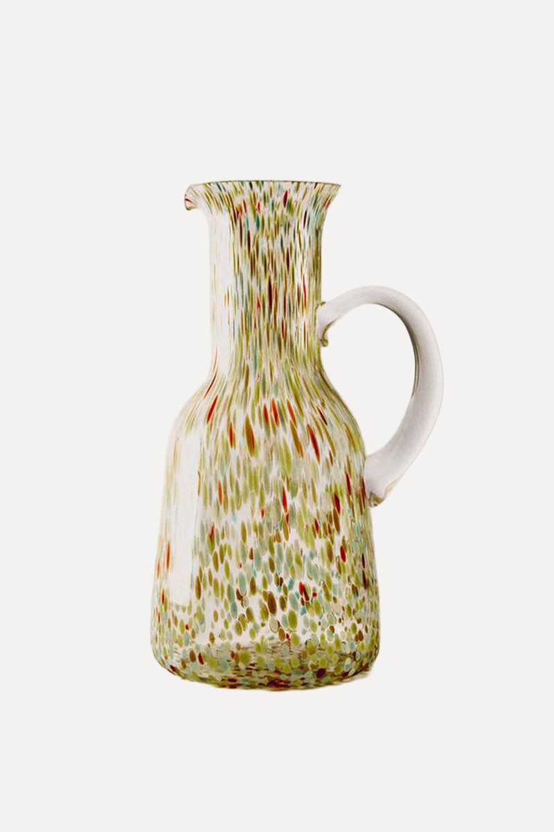 Multicoloured Glass Jug from zara home