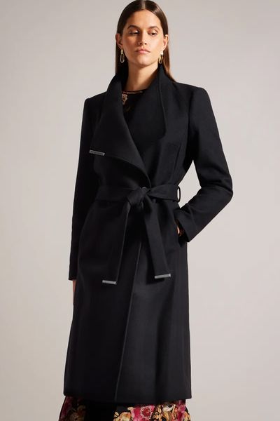 Wool Wrap Coat