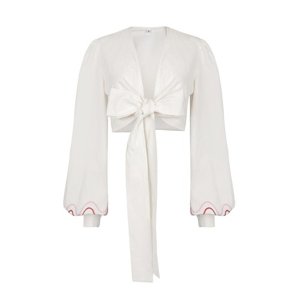 Lucia Top In White from Cinta The Label