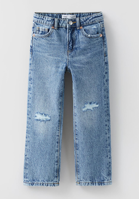 Straight Fit Vintage Jeans