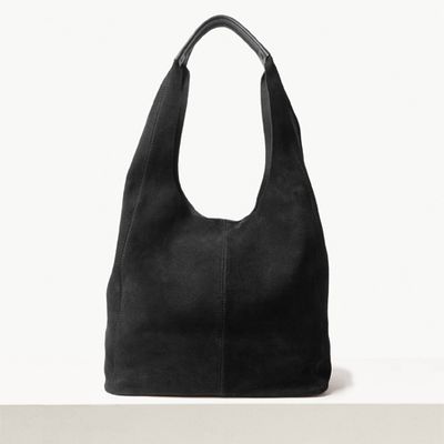 Leather Blend Hobo Bag from Marks And Spencer