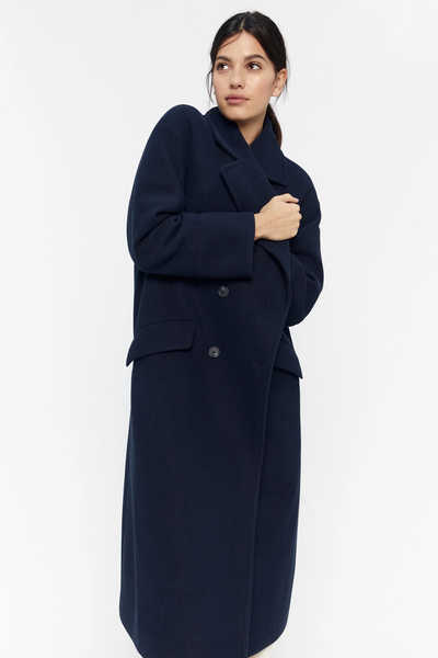 Oversize Soft-Touch Coat from Stradivarius