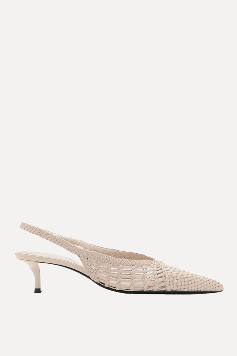 Woven Toe Cap Shoes from Mango