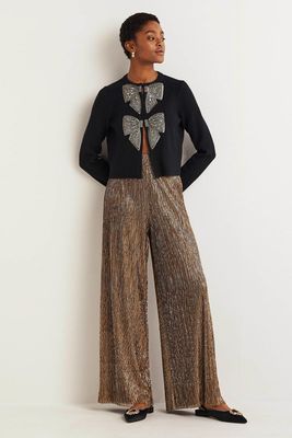 Metallic Party Trousers