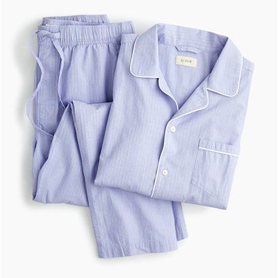 Pyjama Set In Cotton Poplin from J.Crew