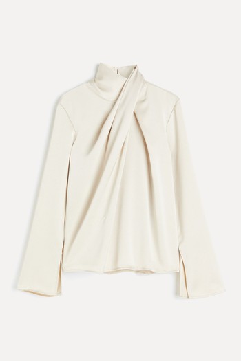 Draped Blouse from H&M