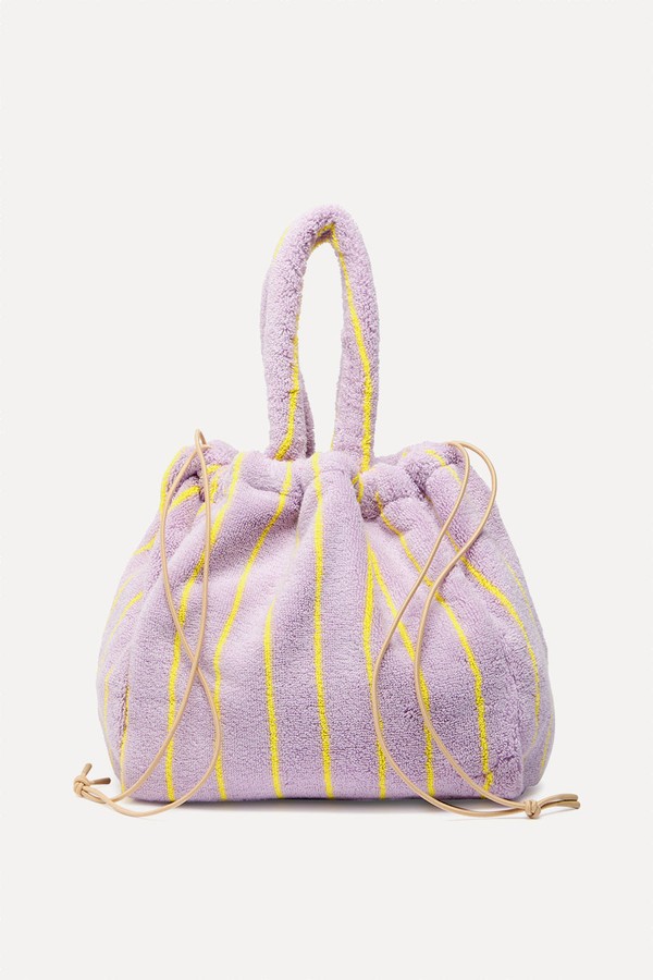 Naram Small Striped Terry Bag from Bongusta