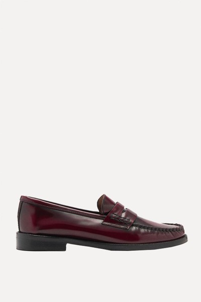 Leather Loafers from Mango