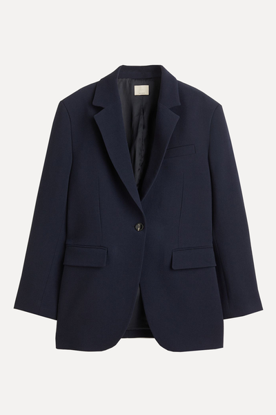 One-Button Wool Jacket from H&M