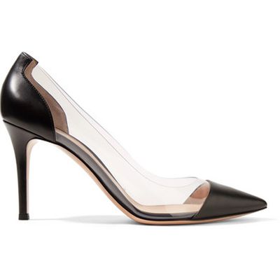 Plexi 85 Leather And PVC Pumps from Gianvito Rossi